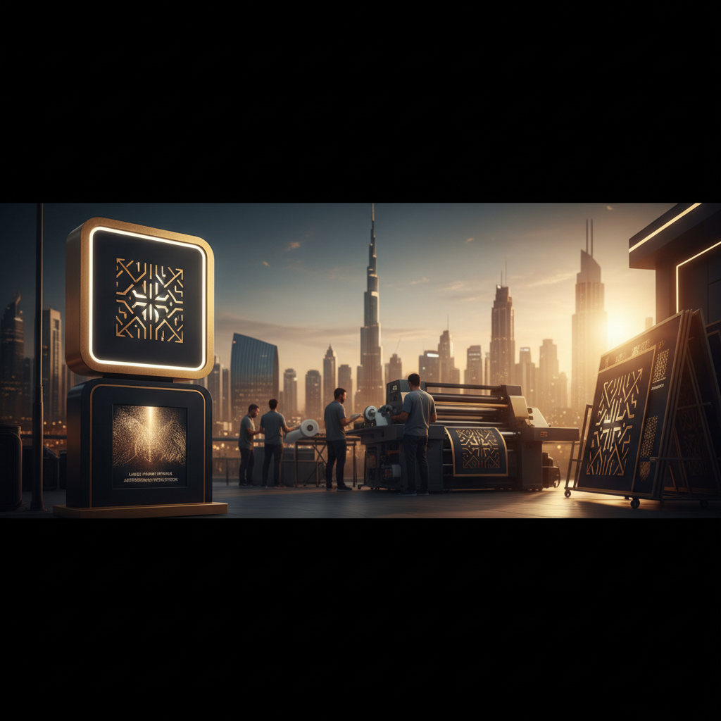 Choosing a Signage Company in Dubai: Key Questions to Ask — Sana Arts