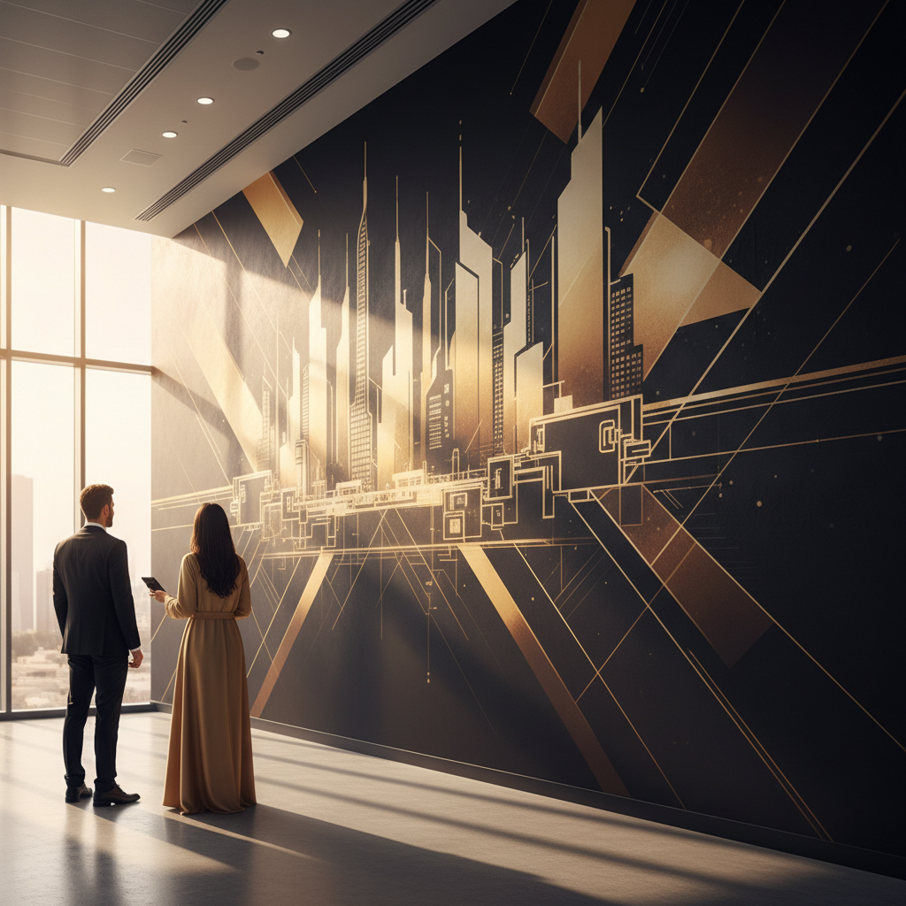 Office Wall Graphics UAE: Transform Your Workspace with Branding — Sana Arts