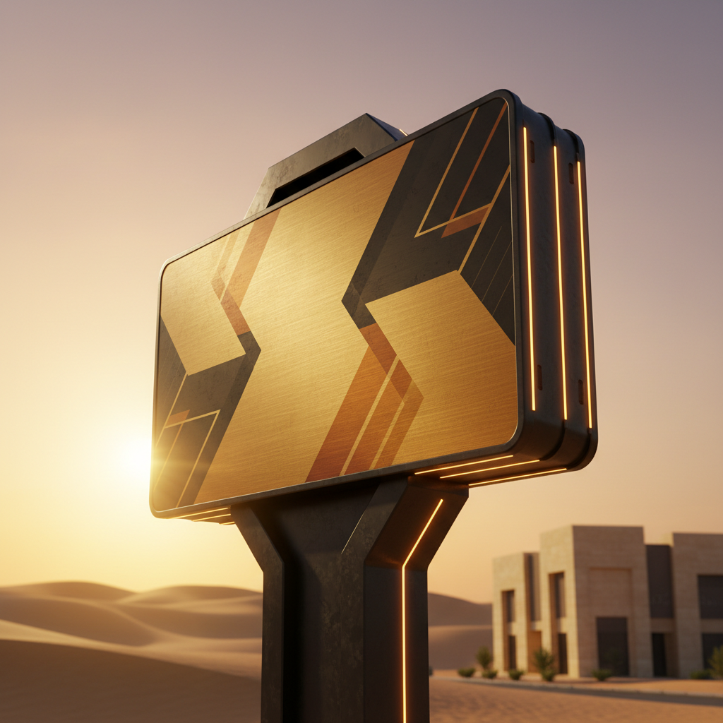 Outdoor Signage UAE: Materials Built for Scorching Summers — Sana Arts