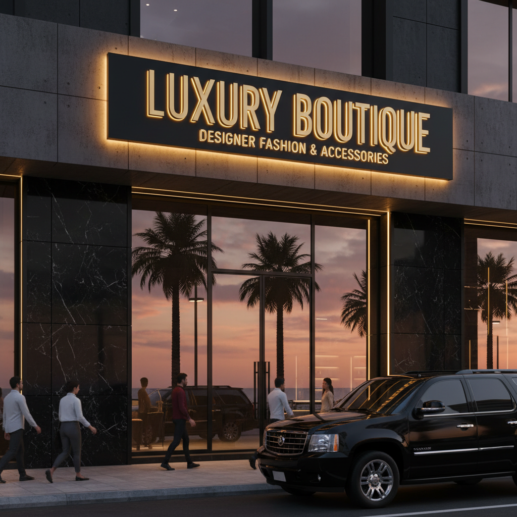 3D Signage Dubai: Choosing the Right Look for Your Storefront — Sana Arts